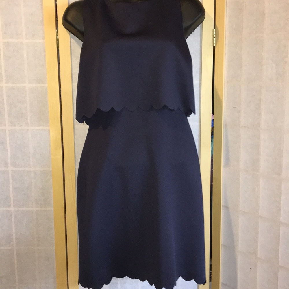 Semi Formal Navy Midi Dress size 6